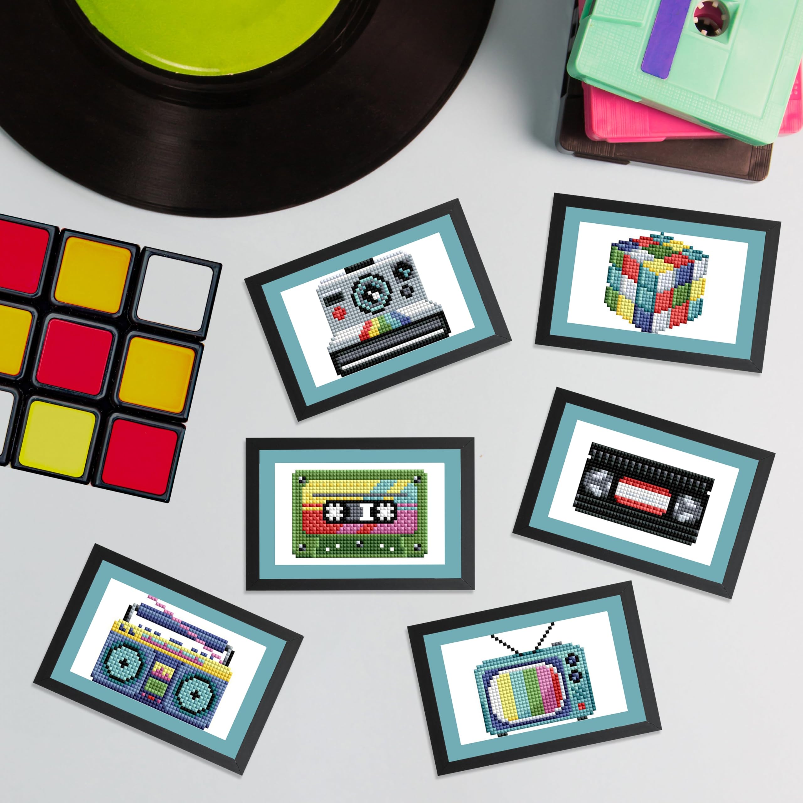 Amazon.com: DIAMOND ART CLUB Mini Dazzles - 80s Diamond Art Kits
