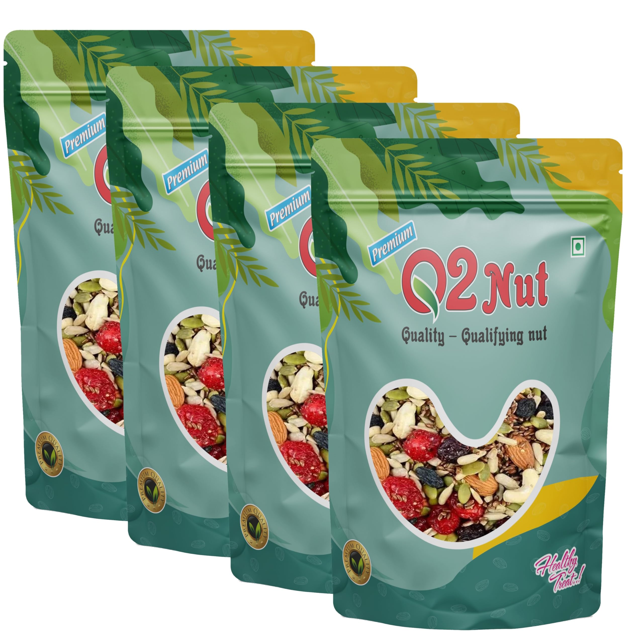Q2 Nut (Dried Trail Mix/Breakfast, 800g (4x200g))-image-33
