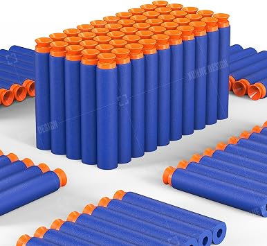 30PCS Refill Darts & 2PCS Clip for Cuteland Blaster 760131, 760030, 18+