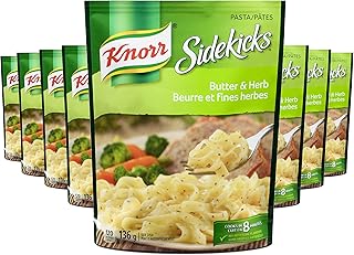 Knorr Pasta Butter & Herb Side Dishes 136 Gram (Pack of 8)