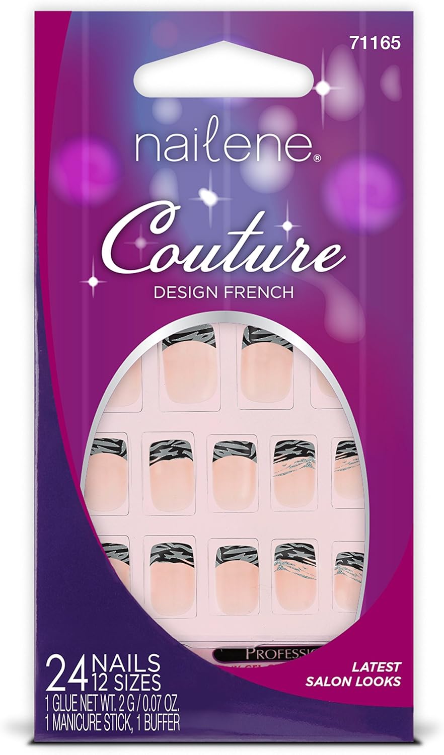 Nailene Nail Couture, Safari, 24 Count Amazon.ca Beauty & Personal Care