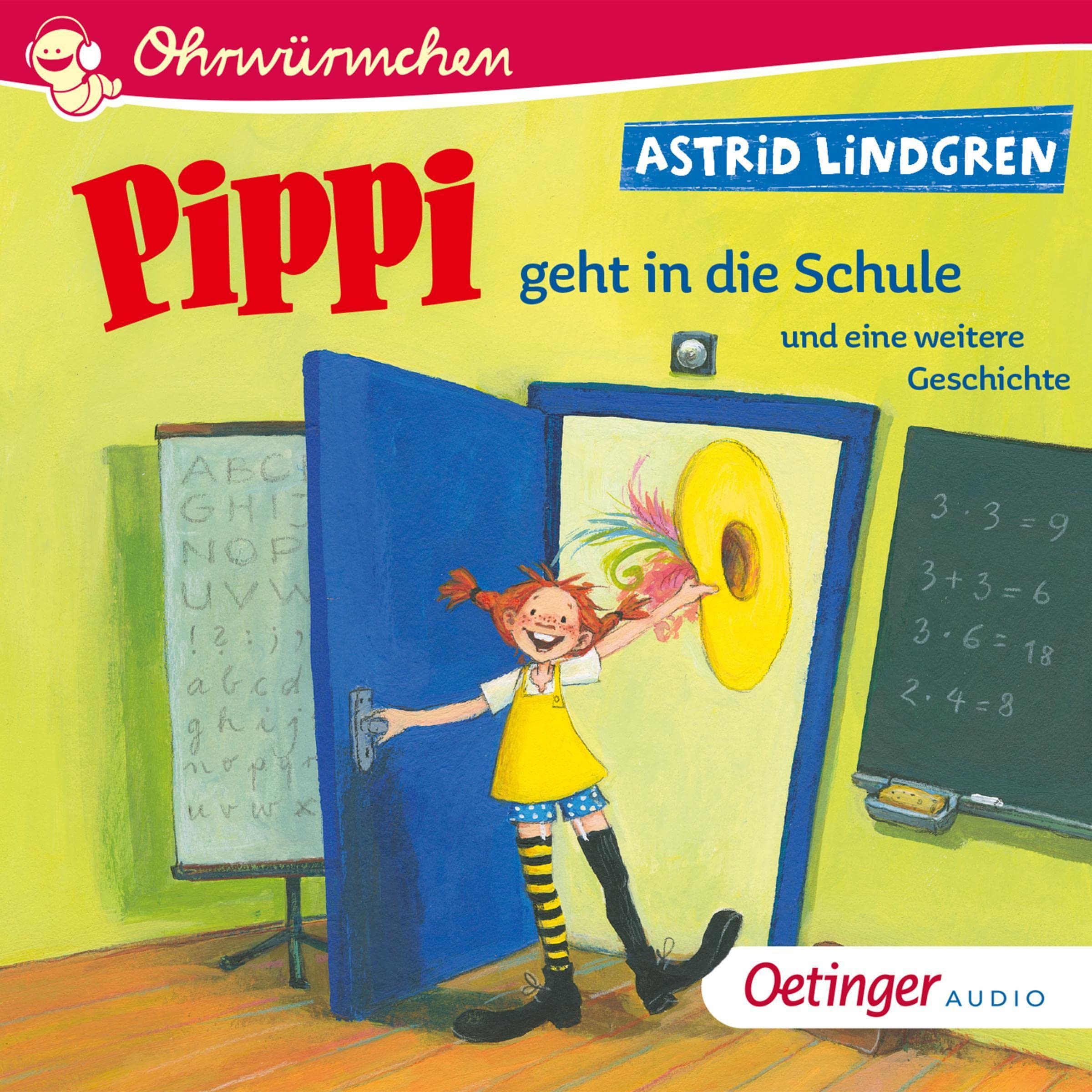 Cover art for Pippi geht in die Schule und eine weitere Geschichte