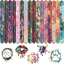 Tintnut Splash Heat Transfer Vinyl - 16 Sheets 10x12 Inch HTV Ink Watercolor Iron On Vinyl for T-Shirts Hats Clothes,for Cricut & Silhouette Cameo