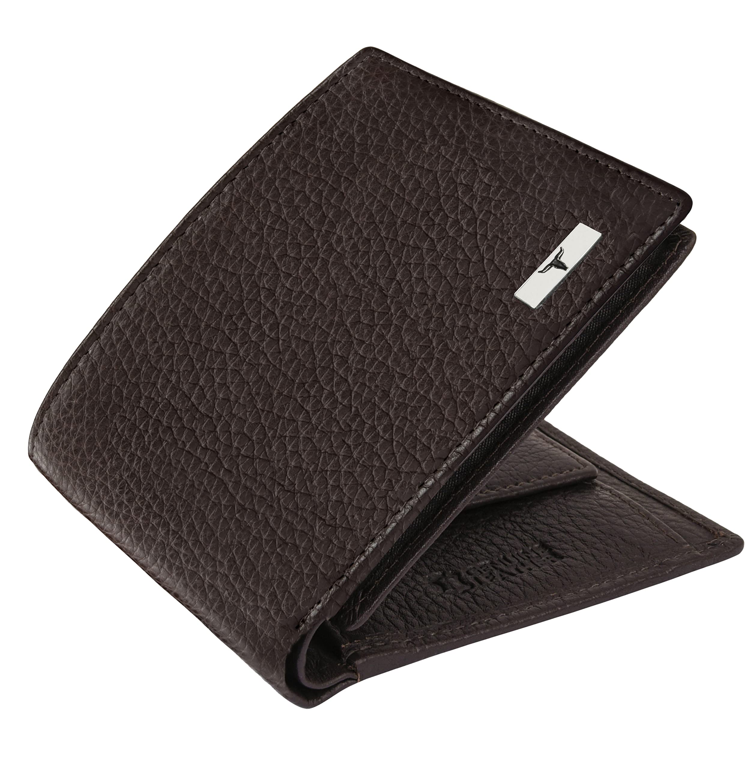 URBAN FOREST Cooper Chocolate Brown Leather Wallet for Men