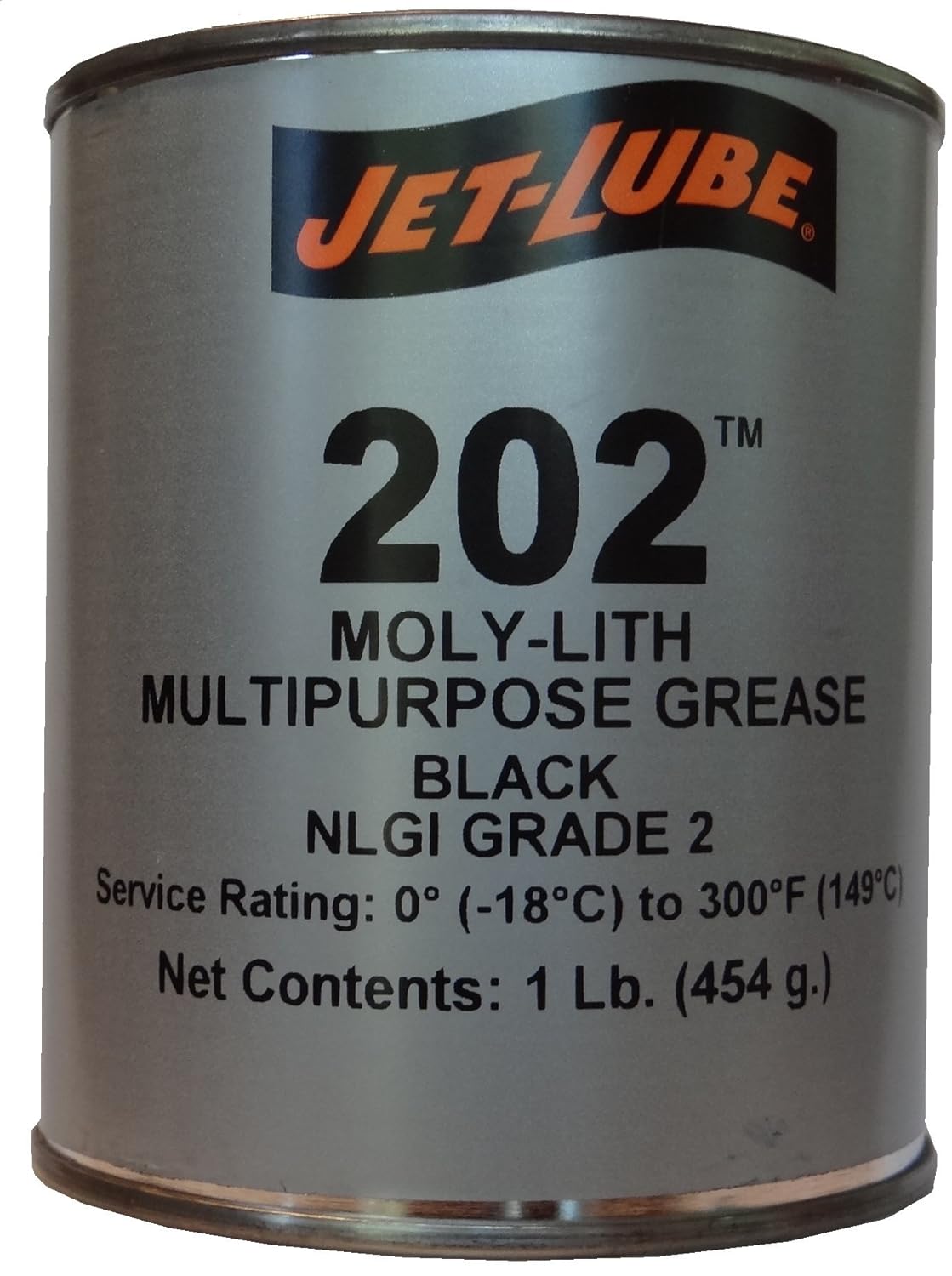 JetLube 202 MOLYLITH MultiPurpose Grease with MoS2, 1