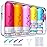 Aeomni 19pack Travel Bottles for Toiletries, TSA Approved Silicone Travel Size Containers for toiletries Set