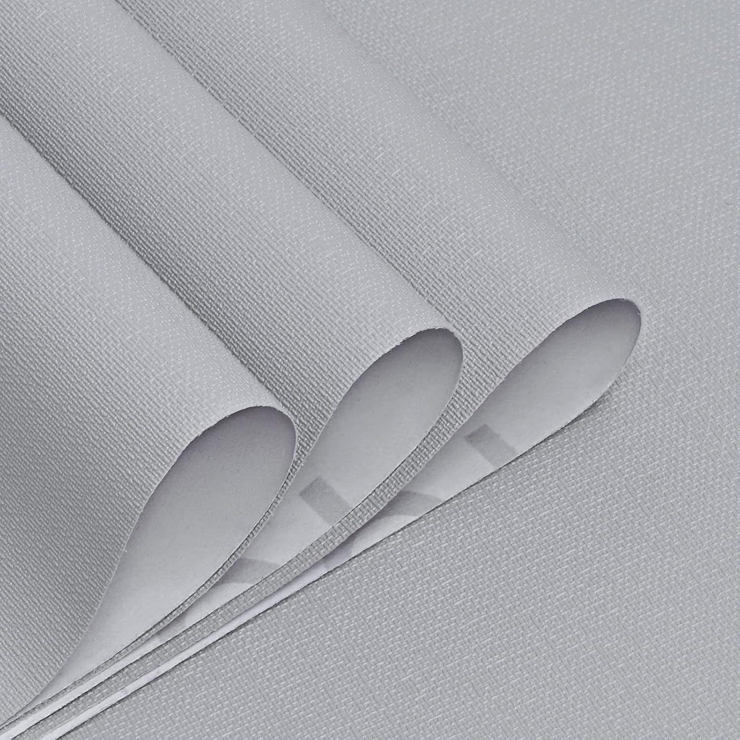 WENMER Grey Contact Paper 23.6” X 118” Matte Grey Wallpaper Solid Peel and Stick Wallpaper Self Adhesive Grey Textured Contact Paper Removable for Kitchen Cabinet Countertop Walls