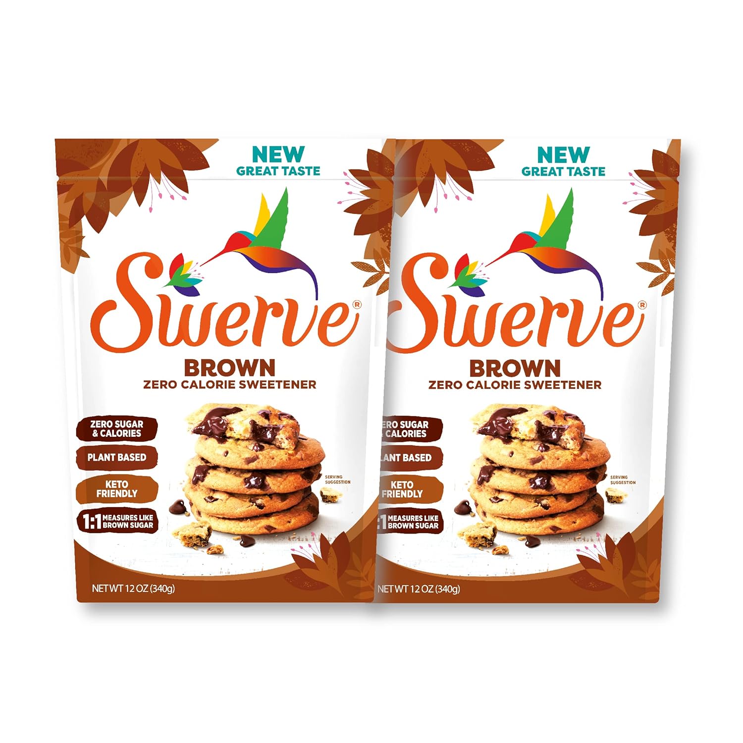 Swerve Ultimate Sugar Replacement Sweetener, Brown Sugar Substitute, Keto Friendly