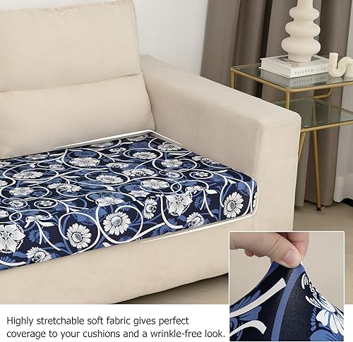 Miniatura 3 de Fundas de cojín de sofá estampadas, fundas elásticas para cojines de asiento de caravana, repuesto repelente al agua, protector de asiento de sofá,