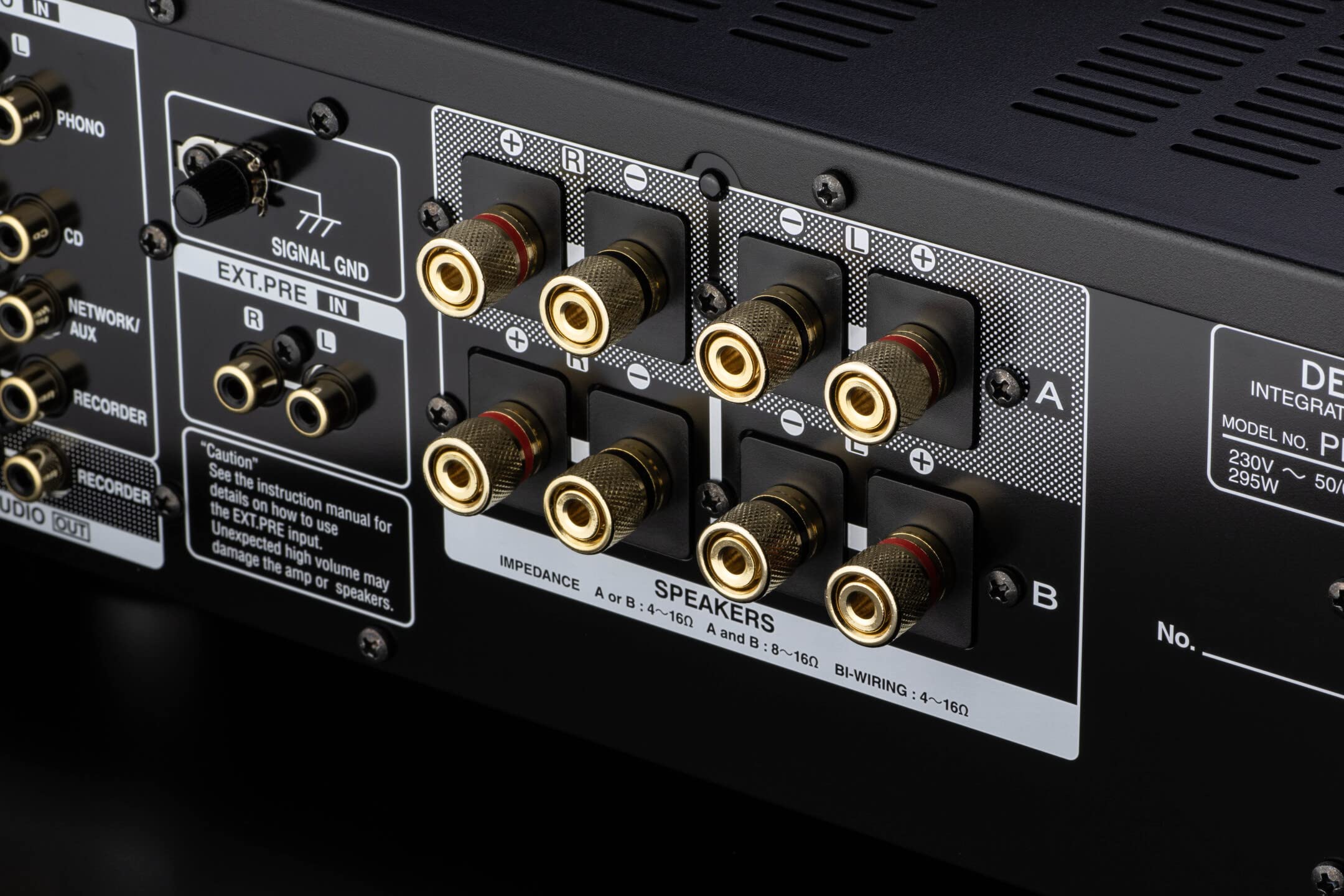 DENON Amplificatore Integrato PMA-1700NE, Colore Nero