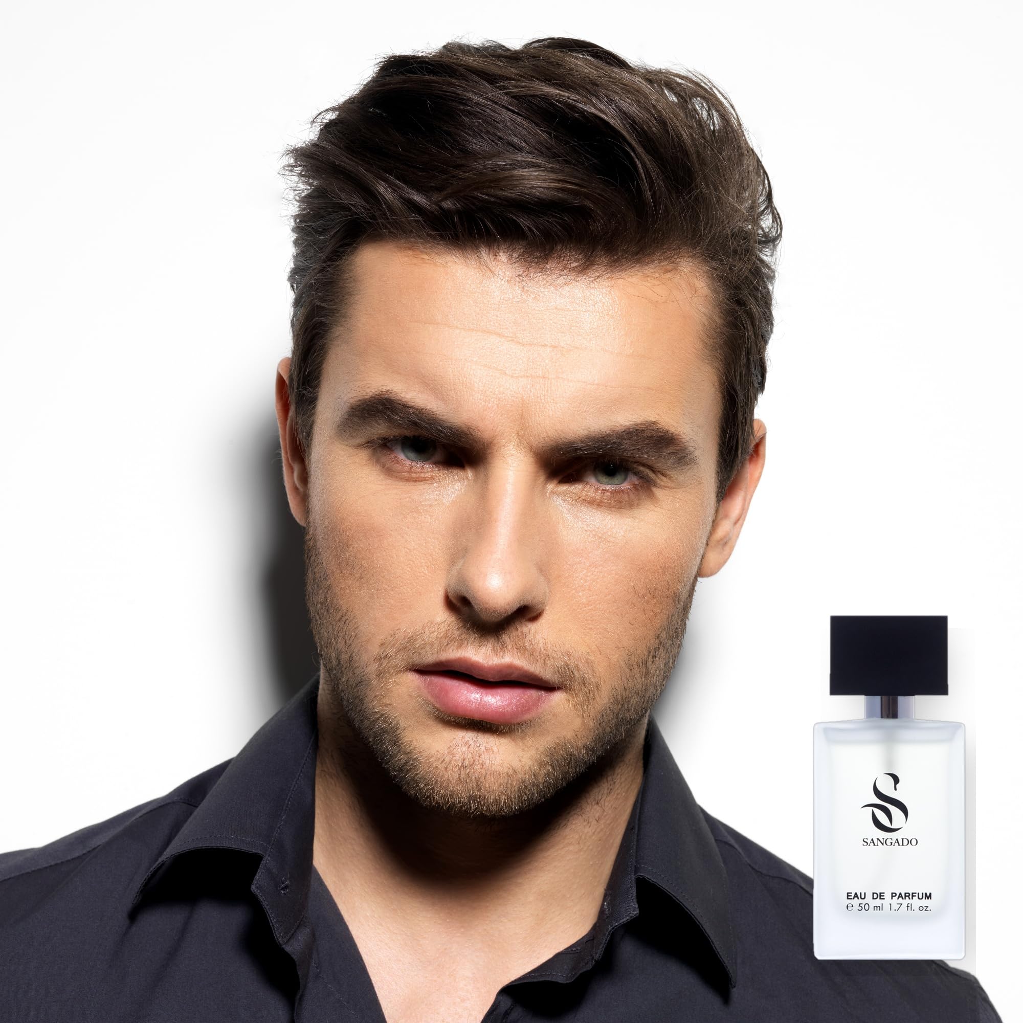 CASANOVA przez SANGADO, Perfumy dla mężczyzn (eau de parfum), 8-10 godzin długotrwałego utrzymywania się, Luksusowy zapach, 50 ml, Kod: 405