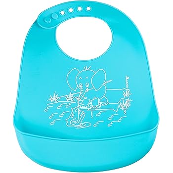 plastic bib with pocket