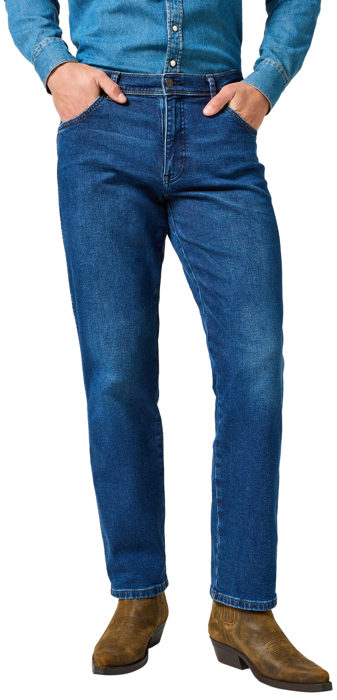Wrangler Men's Texas Jeans, Shadow Jeans, 38W / 32L