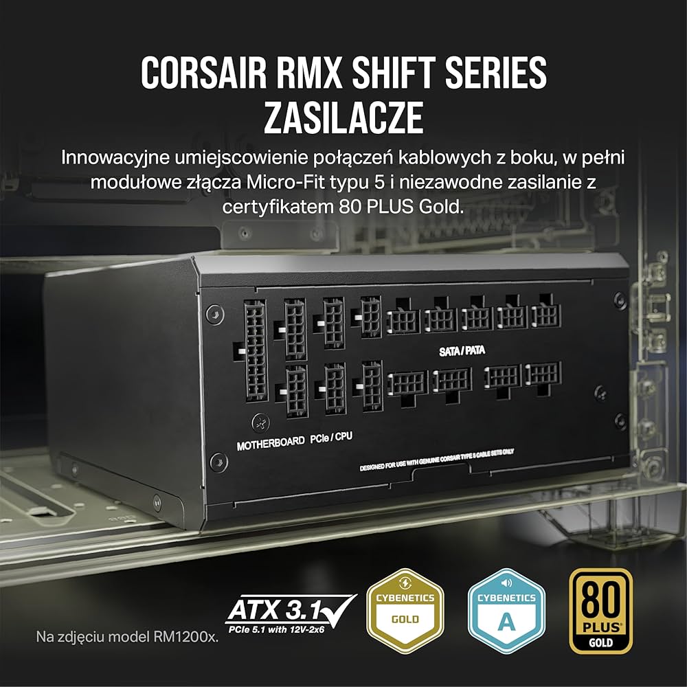 PCパーツ CORSAIR RM750x RMx Series™ RM750x — 750 Watt 80 PLUS® Gold Certified Fully