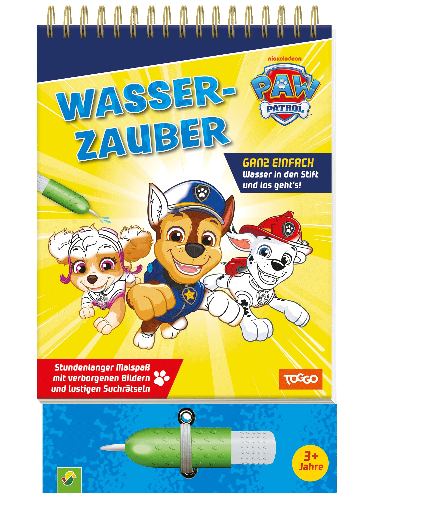 PAW Patrol Wasserzauber Malbuch: Kreativer Malspaß für Kinder ab 3 Jahren!