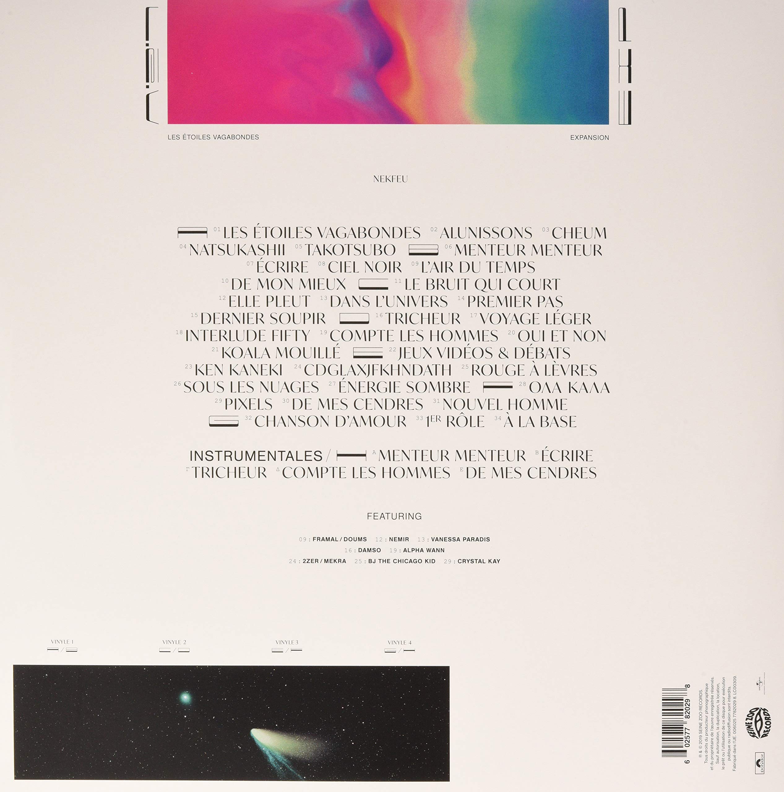 Les étoiles vagabondes : expansion 4LP Gatefold numérotés