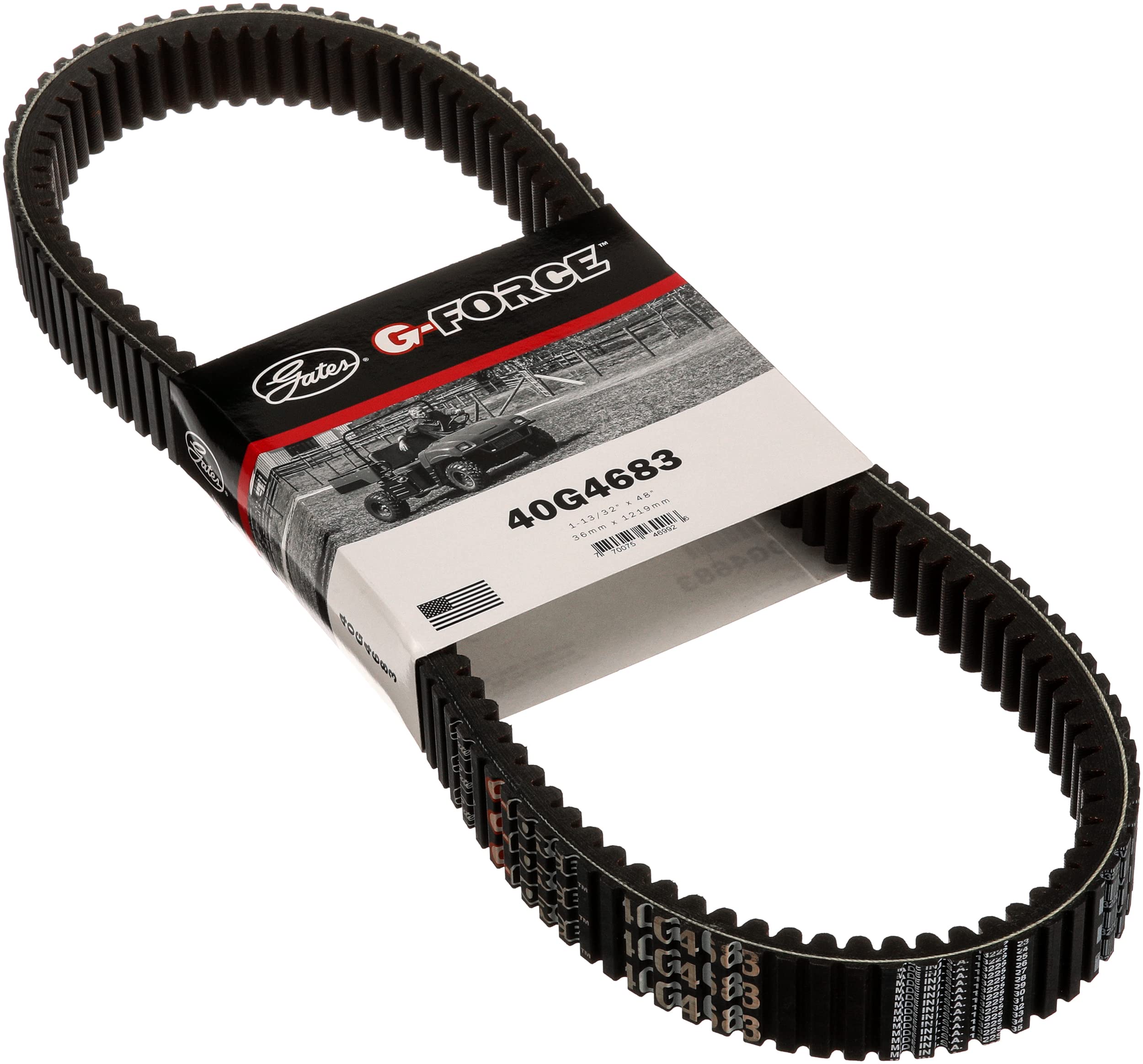Gates 40G4683 G-Force Continuously Variable Transmission (CVT) Belt