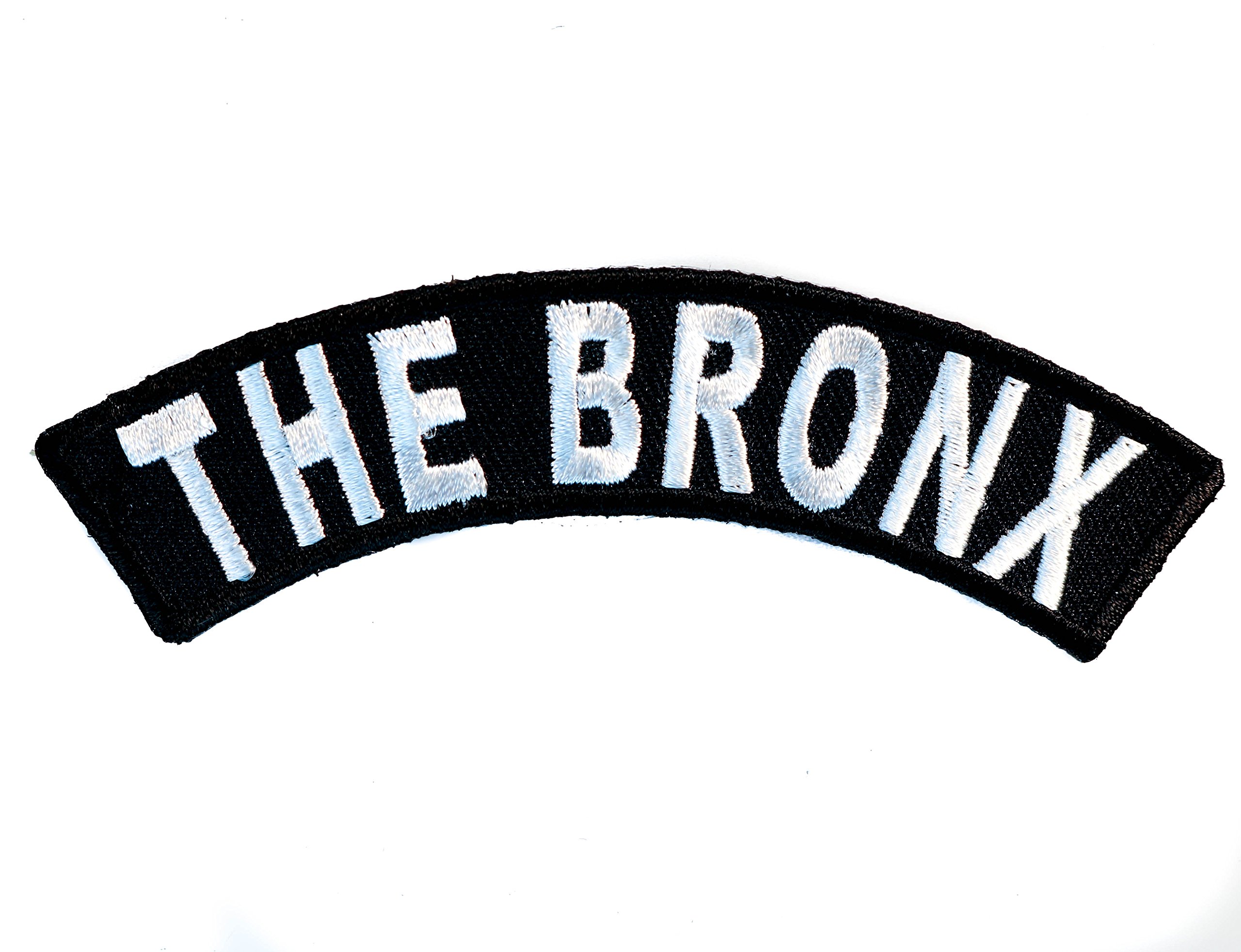The Bronx Borough Rocker Embroidered Patch 3 inch IVANP3697 F2D27Q