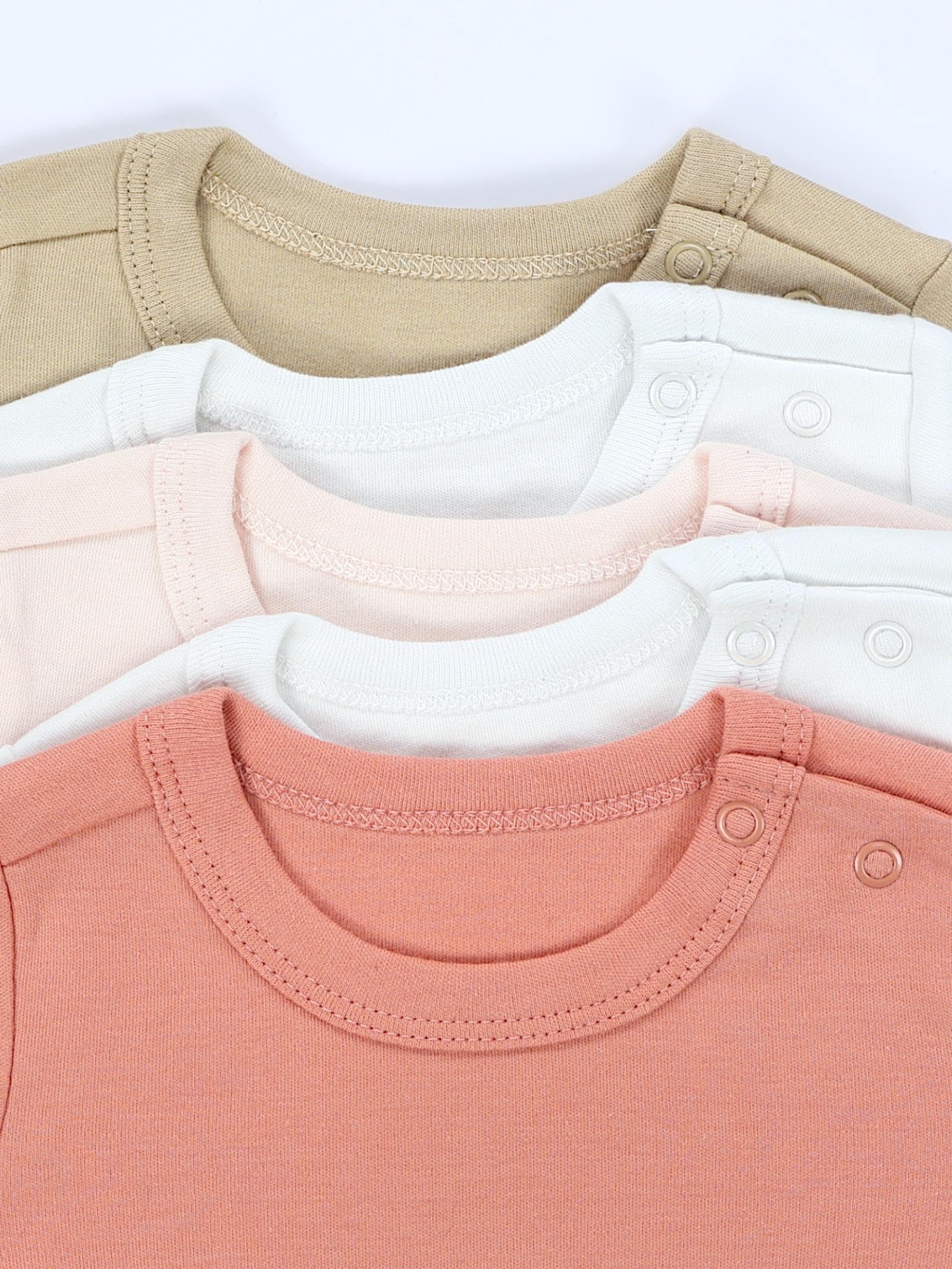TupTam Camicia per Bambino Neonato a Maniche Lunghe 5 Pezzi