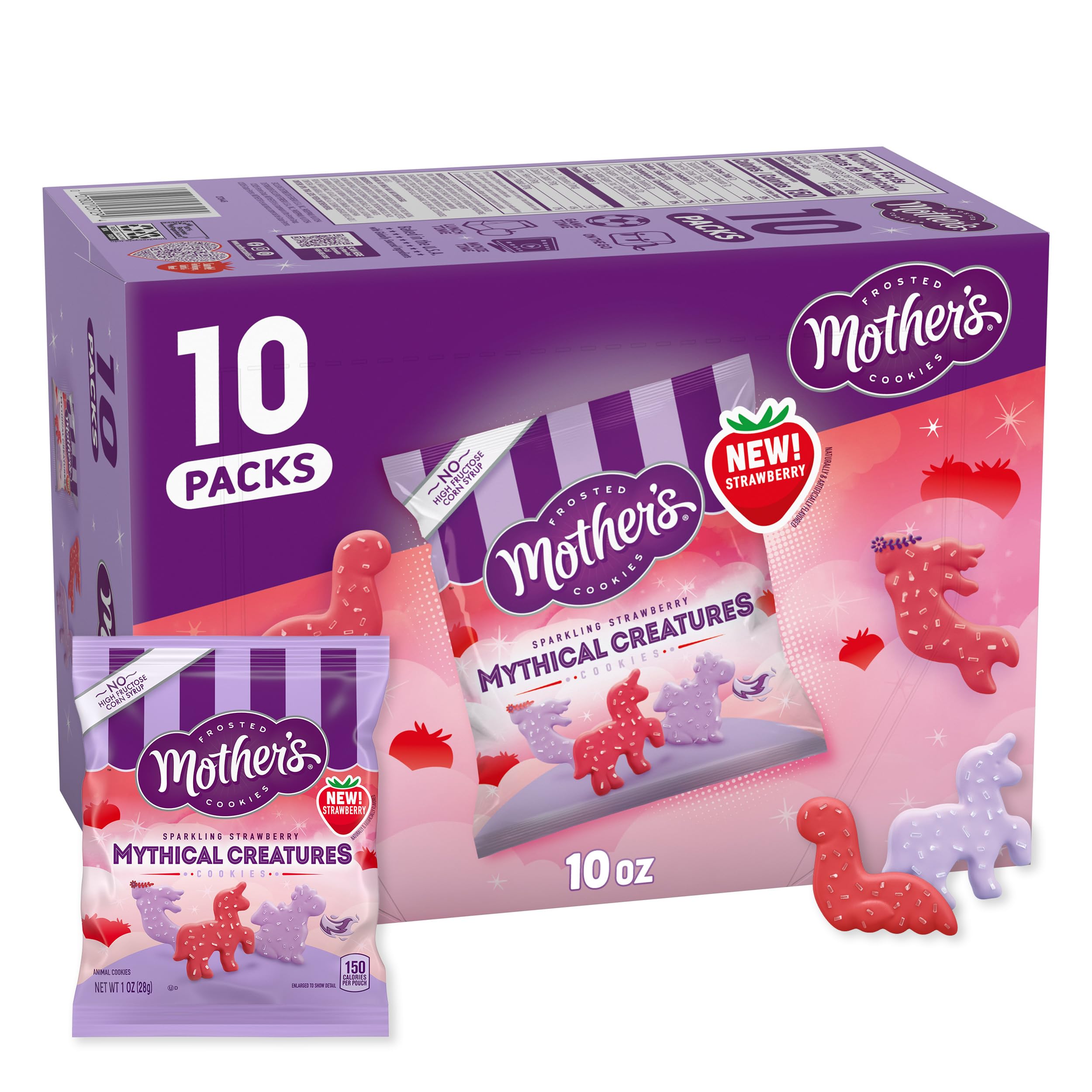 Amazon.com: Mother's Sparkling Strawberry Mythical Creatures