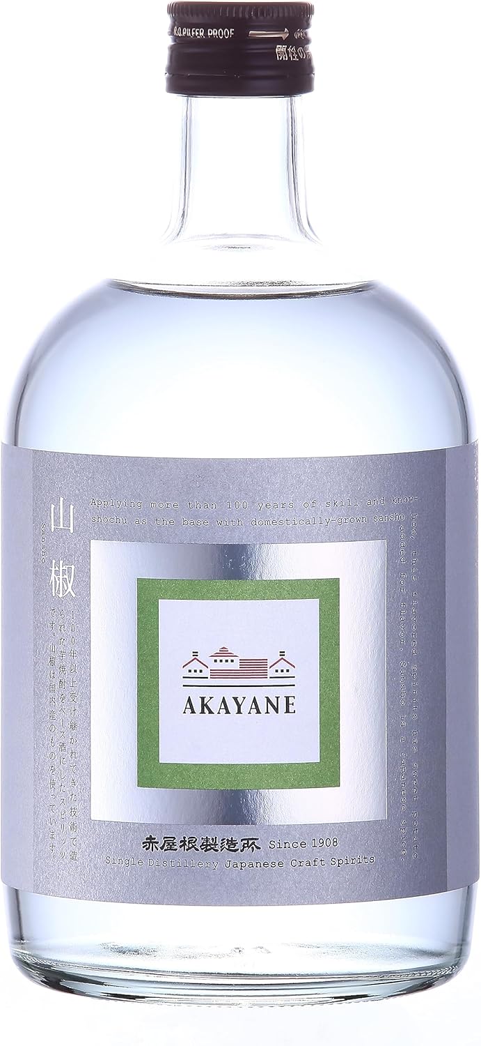 赤屋根 ＡＫＡＹＡＮＥ 山椒 (さんしょう) ボタニカル クラフト スピリッツ 45度 720ml1本【専用箱なし】
