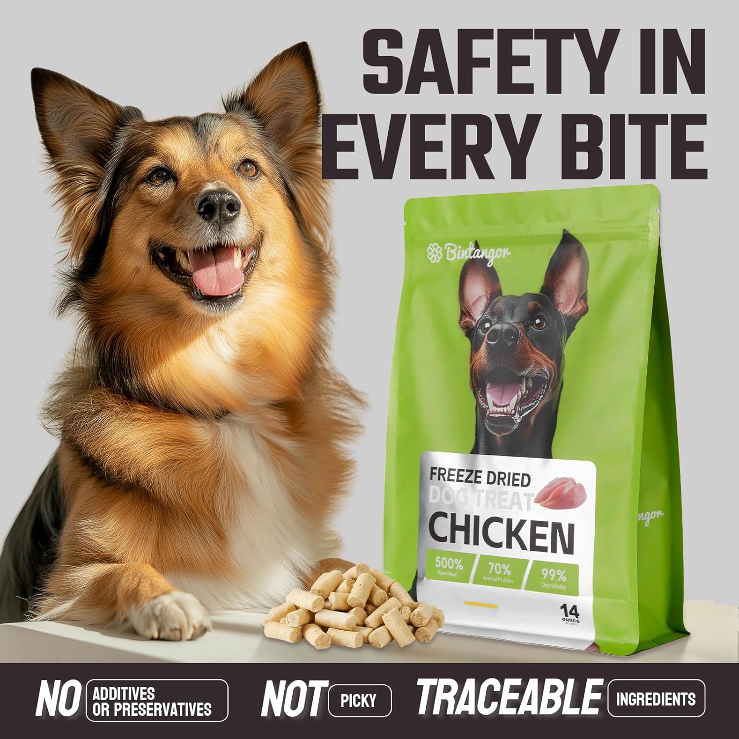 Bintangor Freeze Dried Chicken(14oz) Dog Treat