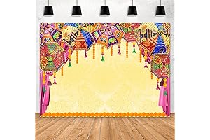 Aperturee Macrame Indian Traditional Wedding Backdrop