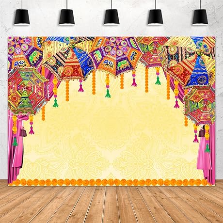 Aperturee Macrame Indian Traditional Wedding Backdrop