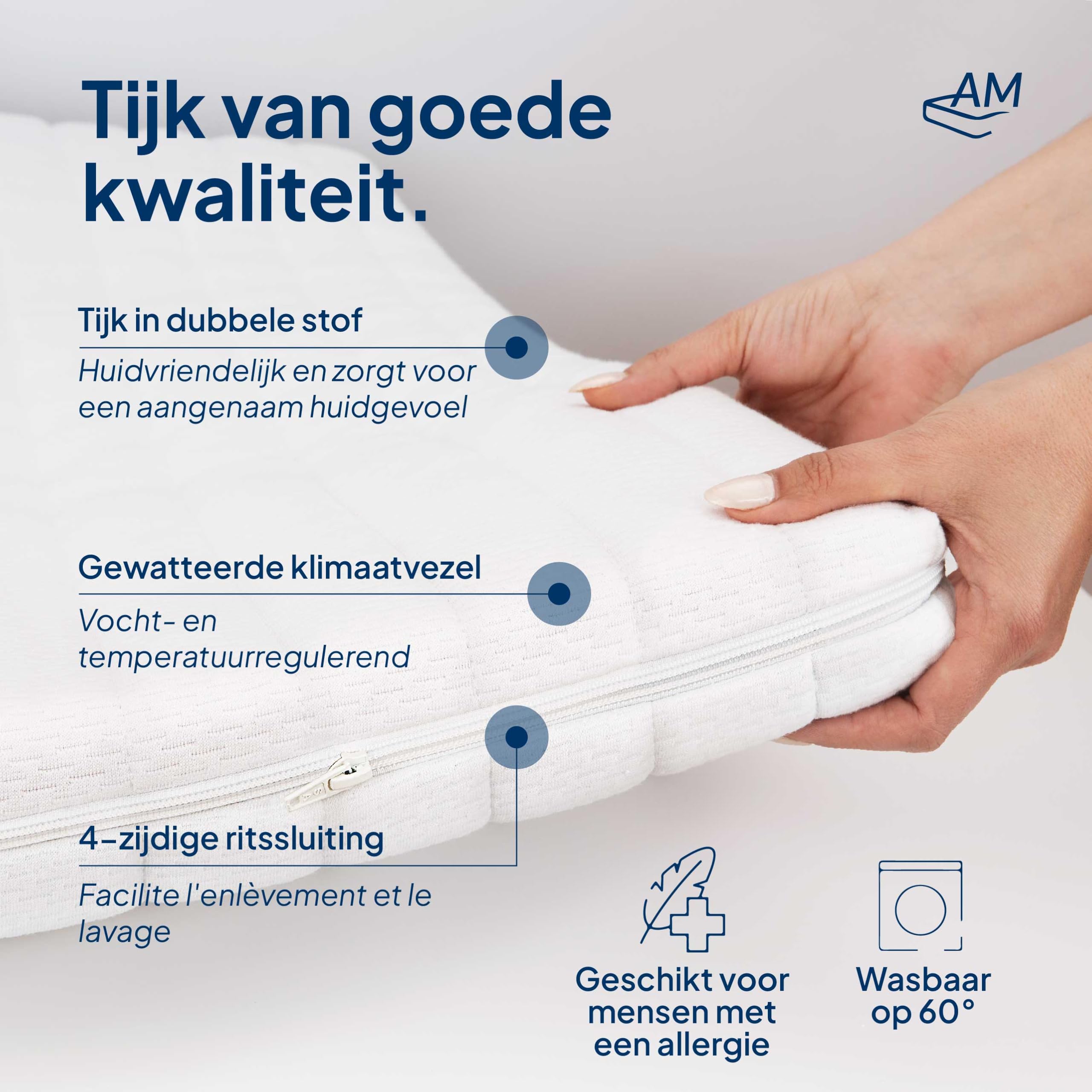 MSS e.K. Comfortschuim Matrastopper 200 x 210 cm | optimale aanpassing aan lichaam | Matrastopper 200x210 | ontworpen en geproduceerd in Duitsland | OEKO-TEX gecertificeerd