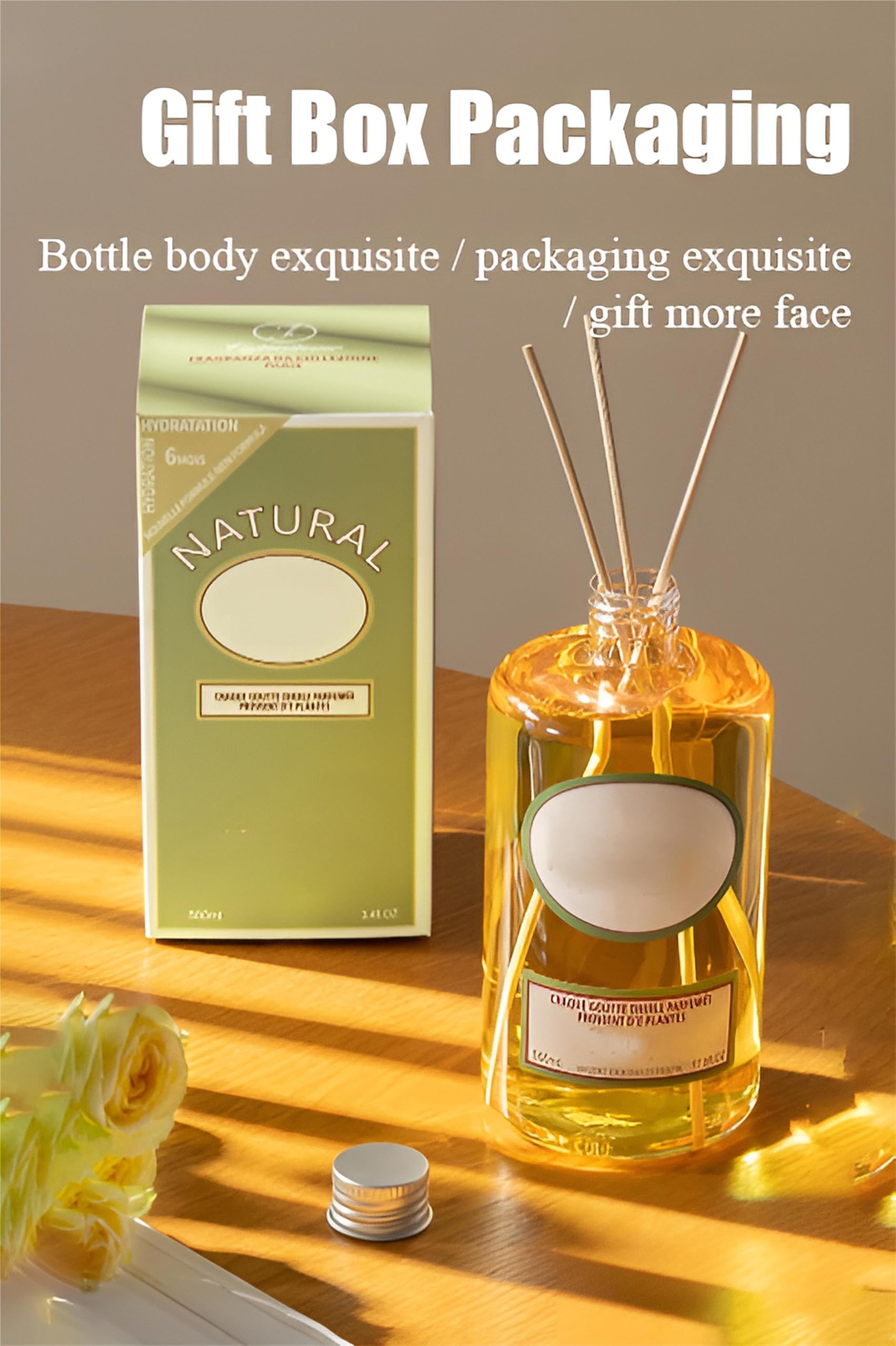 Aceite difusor de Hotel Collection, 500 ml (16,9 oz), aceites Esenciales para aromaterapia, Aceite aromático de Larga duración con 5 Varillas de caña, Ideal para ambientadores(RISCALTON)
