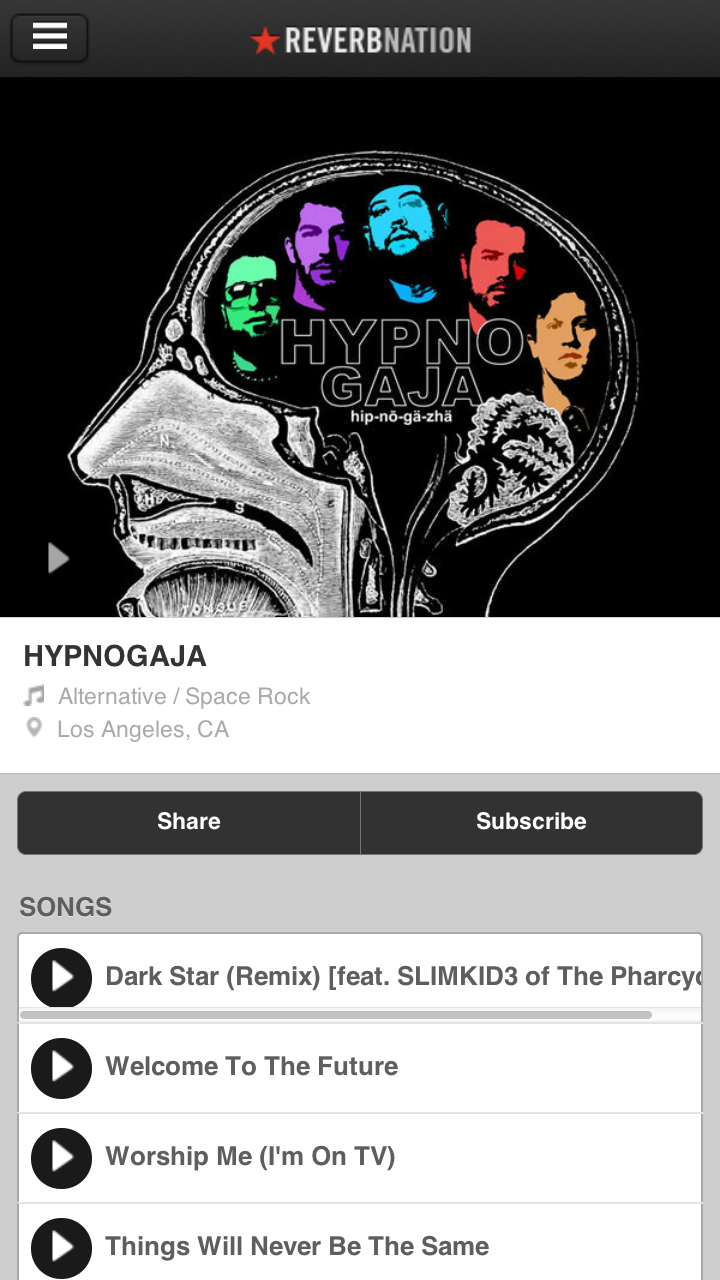 ReverbNation App on Amazon Appstore