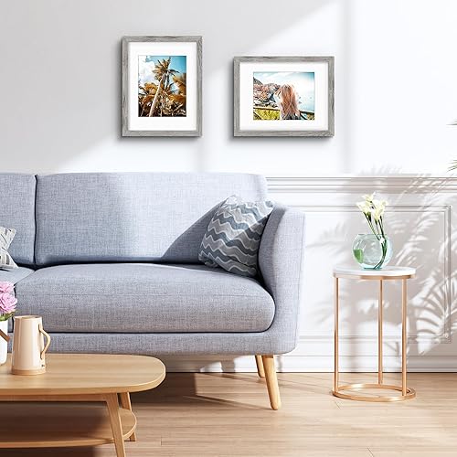 Vista 149 de Frametory, Portarretratos negro de 16 x 20 pulgadas, para fotos de 11 x 14 pulgadas con paspartú, molduras anchas (16 x 20 pulgadas, negro)