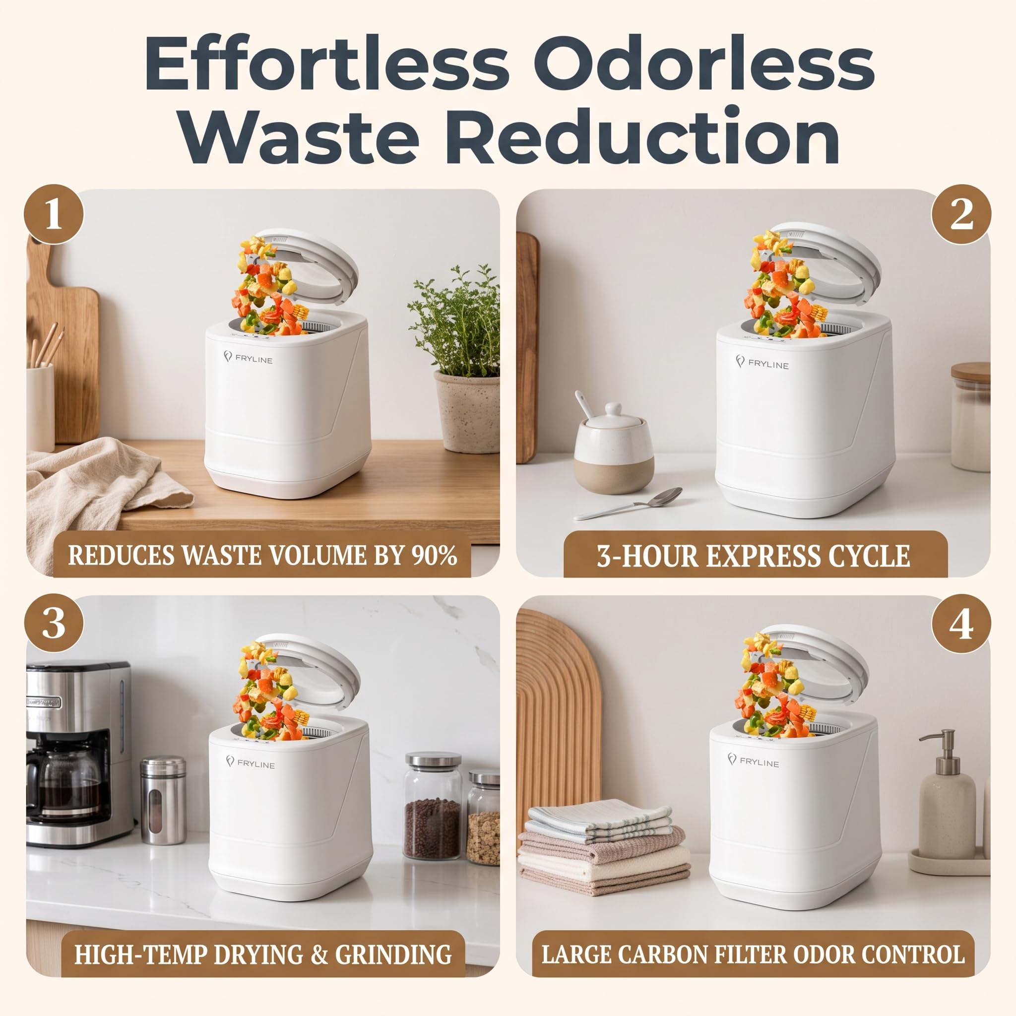 Electric Kitchen Composter - Reduce Waste! -5 Electric Kitchen Composter - Reduce Waste! -5