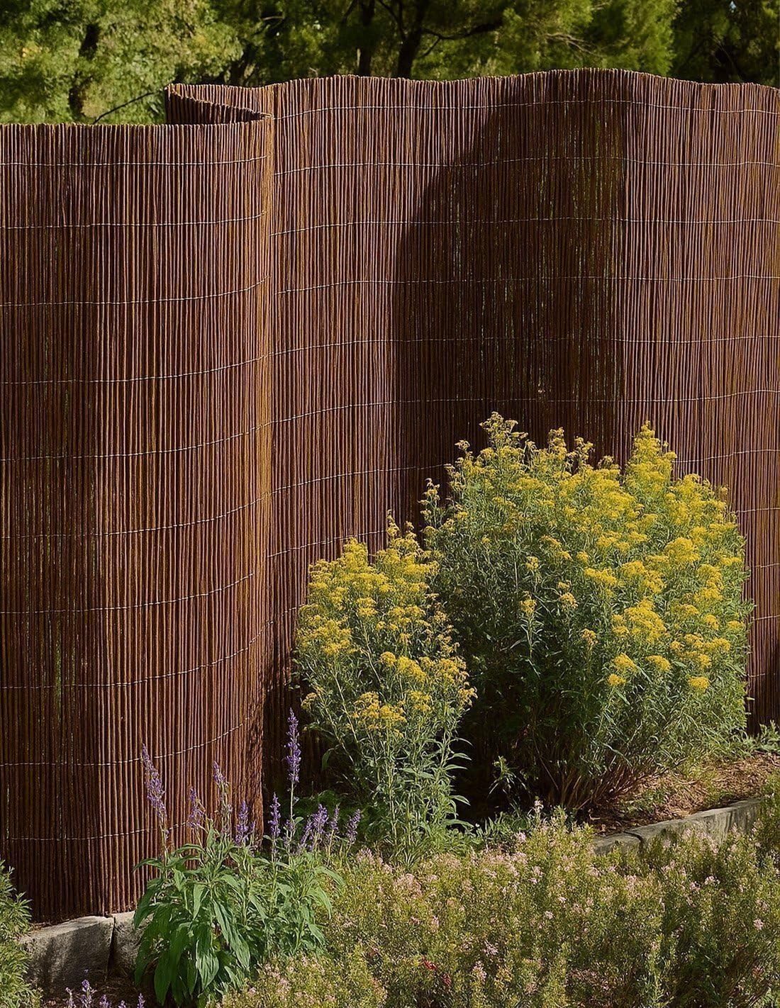 JARDIN202 - Cerramiento Mimbre Natural para Cerramientos y Vallas | Mimbre Natural de Alta Ocultación | 1x5m — view 4