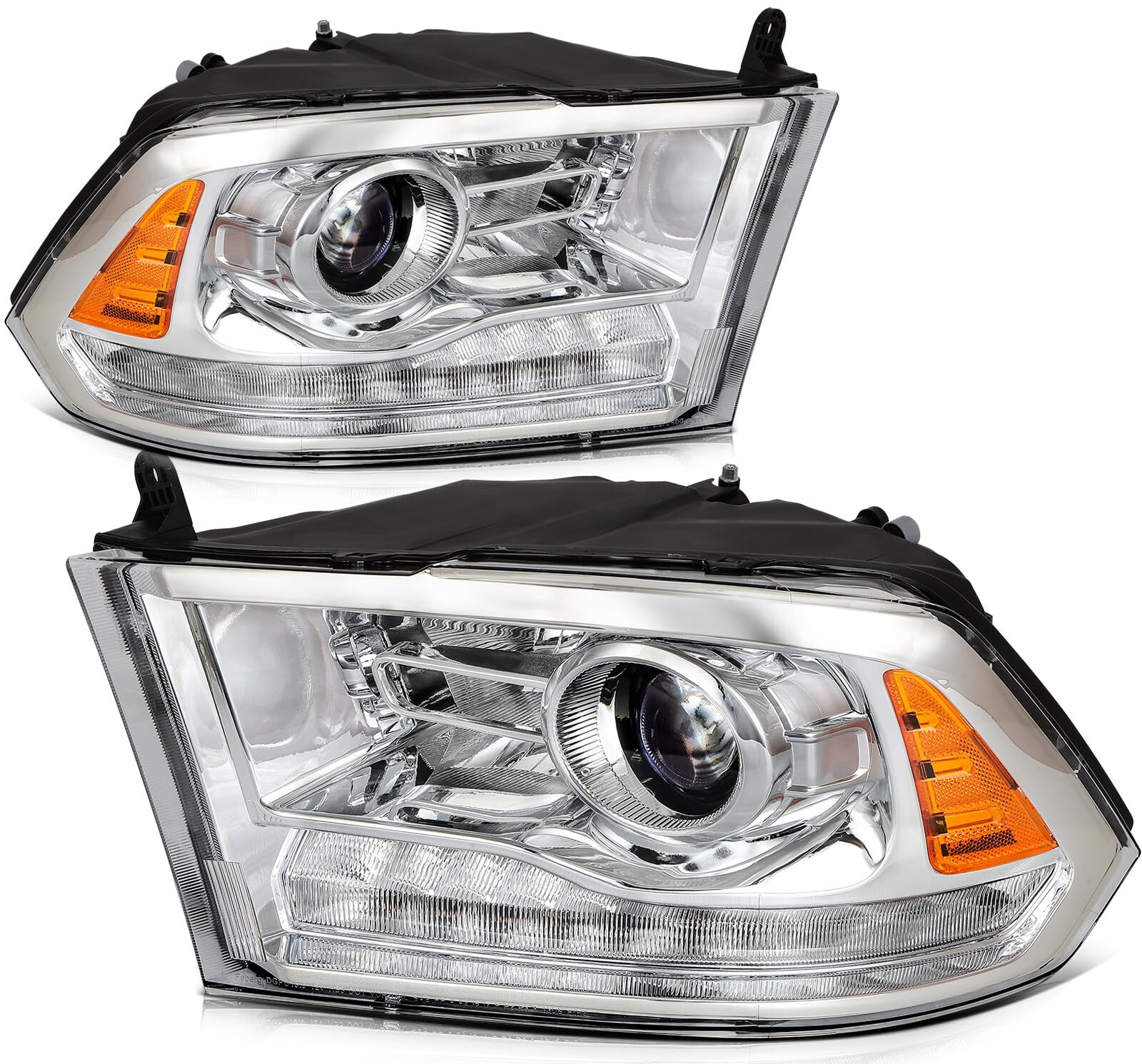 Amazon.com: NOTUDE Headlight Assembly 68001484AG for Ram 1500 2010  