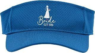 Bride Est. 2026 Matching Bride Groom Engagement Honeymoon Sport Sun Visor