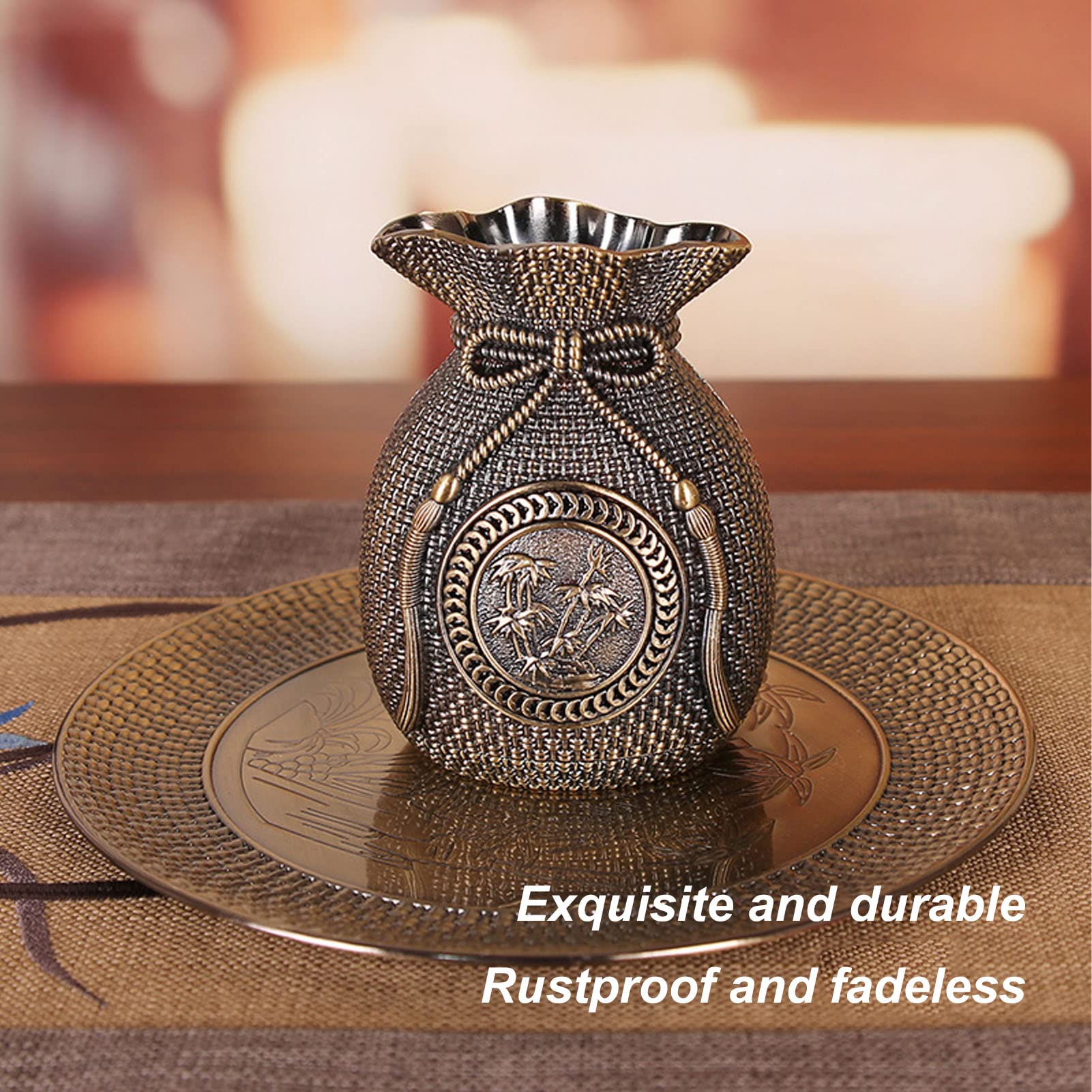 Turkish Tea Set,Vintage Turkish Coffee Pot Set,Zinc Alloy Turkish Teapot Embossment Exquisite Pattern Turkish Coffee Set