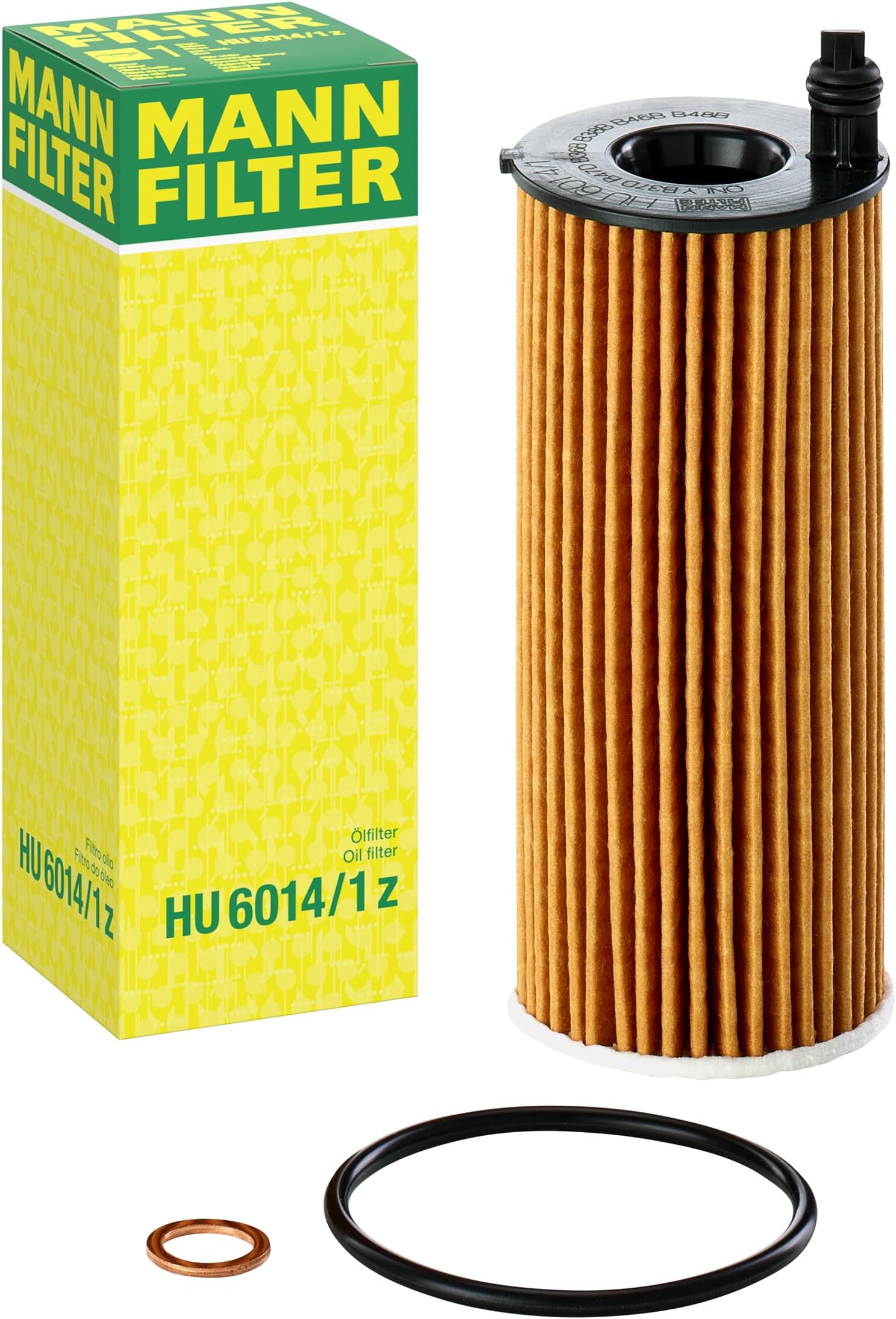 MANN-FILTER HU 6014/1 z Oil Filter - for Cars + Transporters