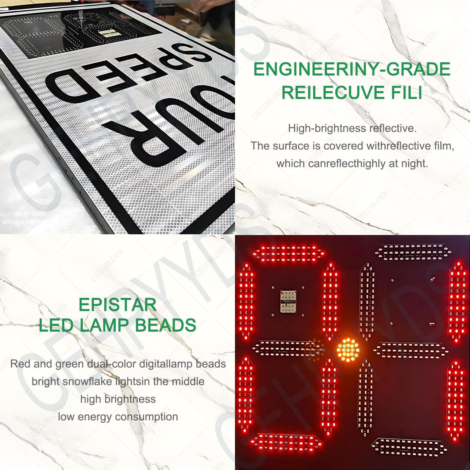 Señal de advertencia de velocidad de radar solar, pantalla de 2 dígitos (75 x 60 cm), control remoto inalámbrico LED de retroalimentación de velocidad, alerta de exceso de velocidad (rojo), para zonas