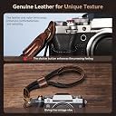 SMALLRIG X-T5 Half Case with Wrist Strap and Shutter Button, Retro Style Leather Camera Case with Aluminum Baseplate, X-T5 Camera Case Cover for FUJIFILM X-T5-3927 gallery image