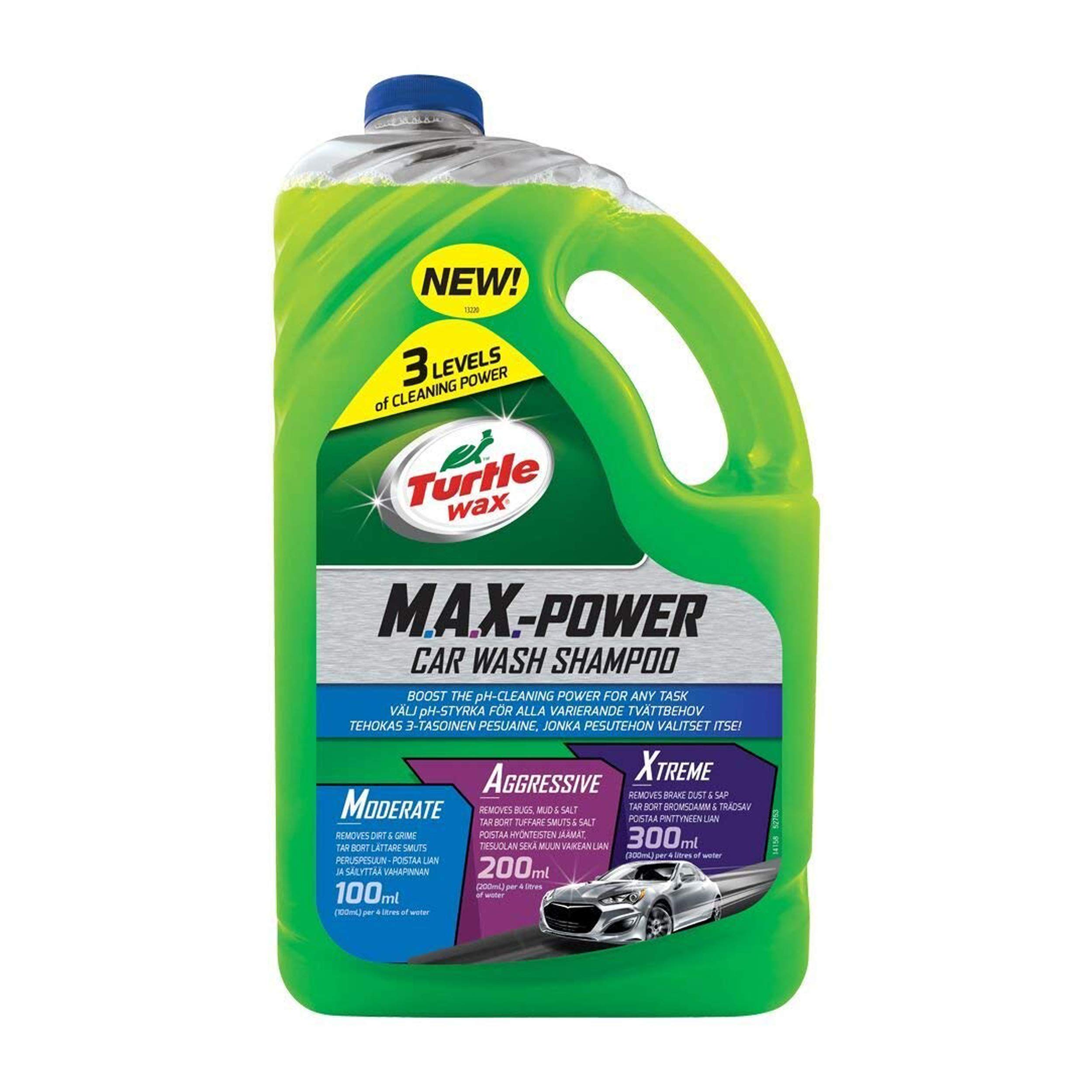 Max Power Car Wash Shampoo 2.9L