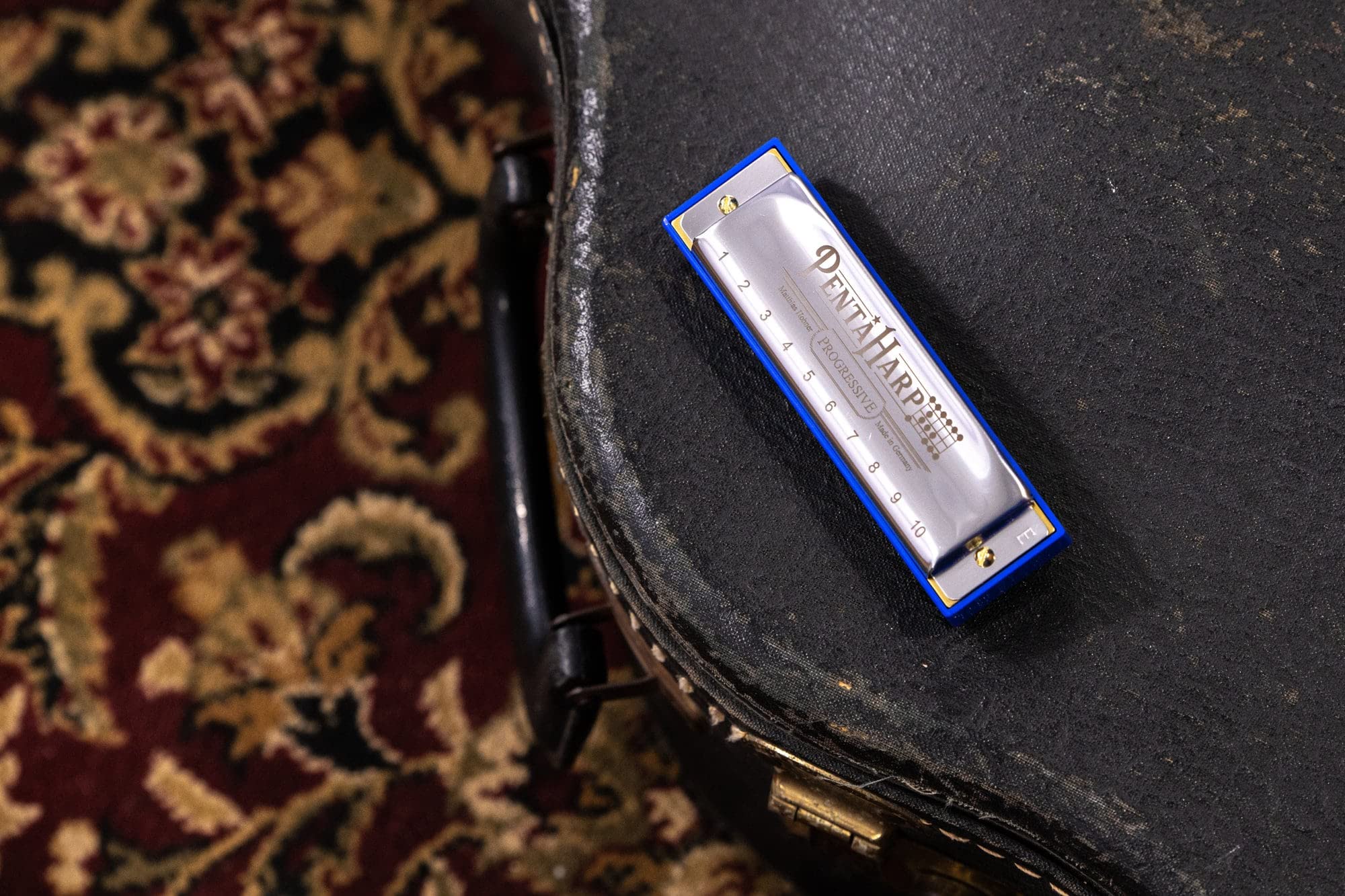 HOHNER HOM2101X Penta Harp C Minor Harmonica, Argento, Lunga: 10,2 cm