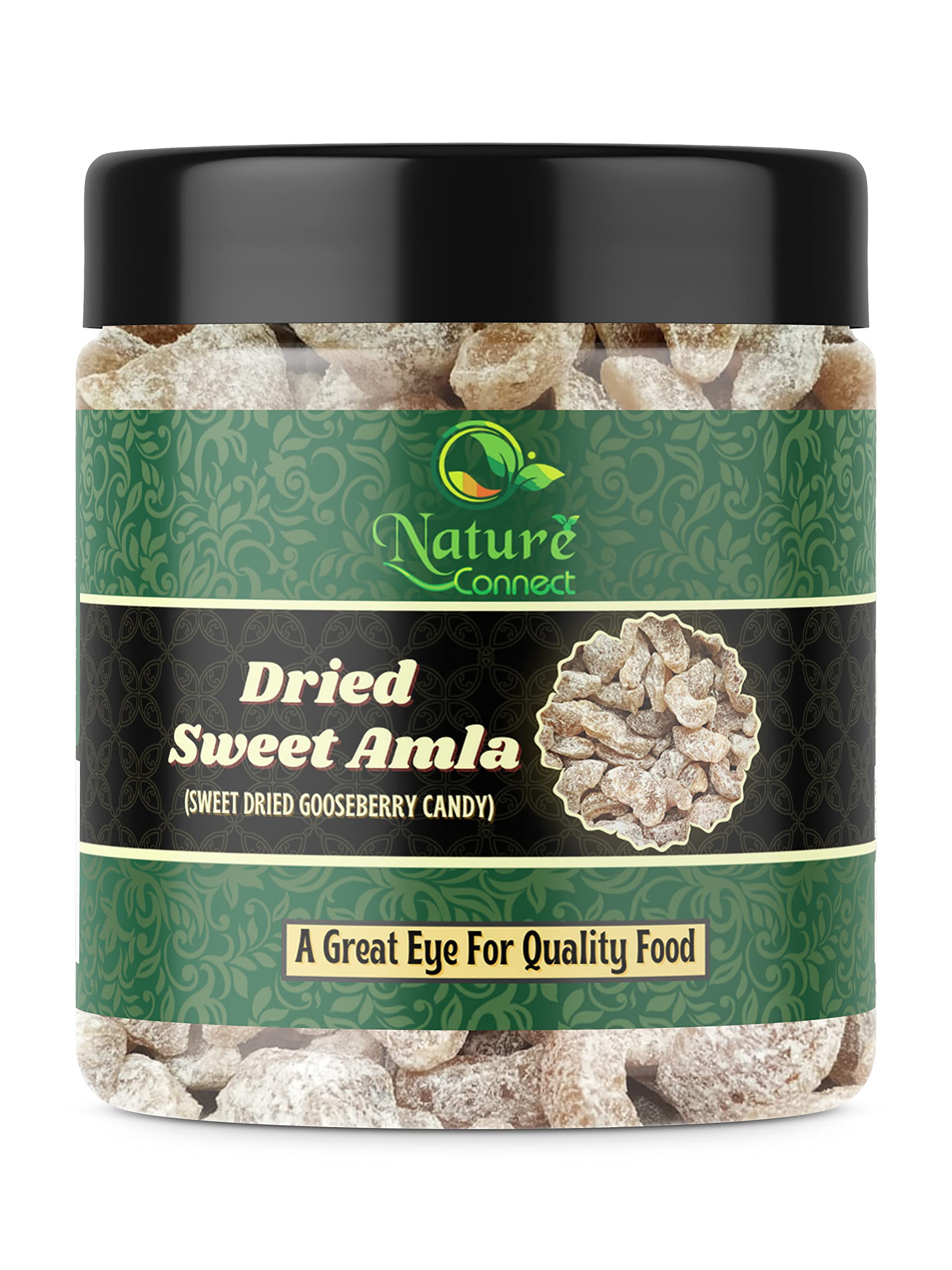 Nature Connect Dry Sweet Amla Candy 250 gm (Indian Gooseberry) Dried Amla Candy (No Sugar Layer) | Meetha Amla Candy| Indian Sweet Gooseberry [Jar Pack]-image-23