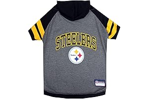Pets First Pittsburgh Steelers Hoodie for Dogs