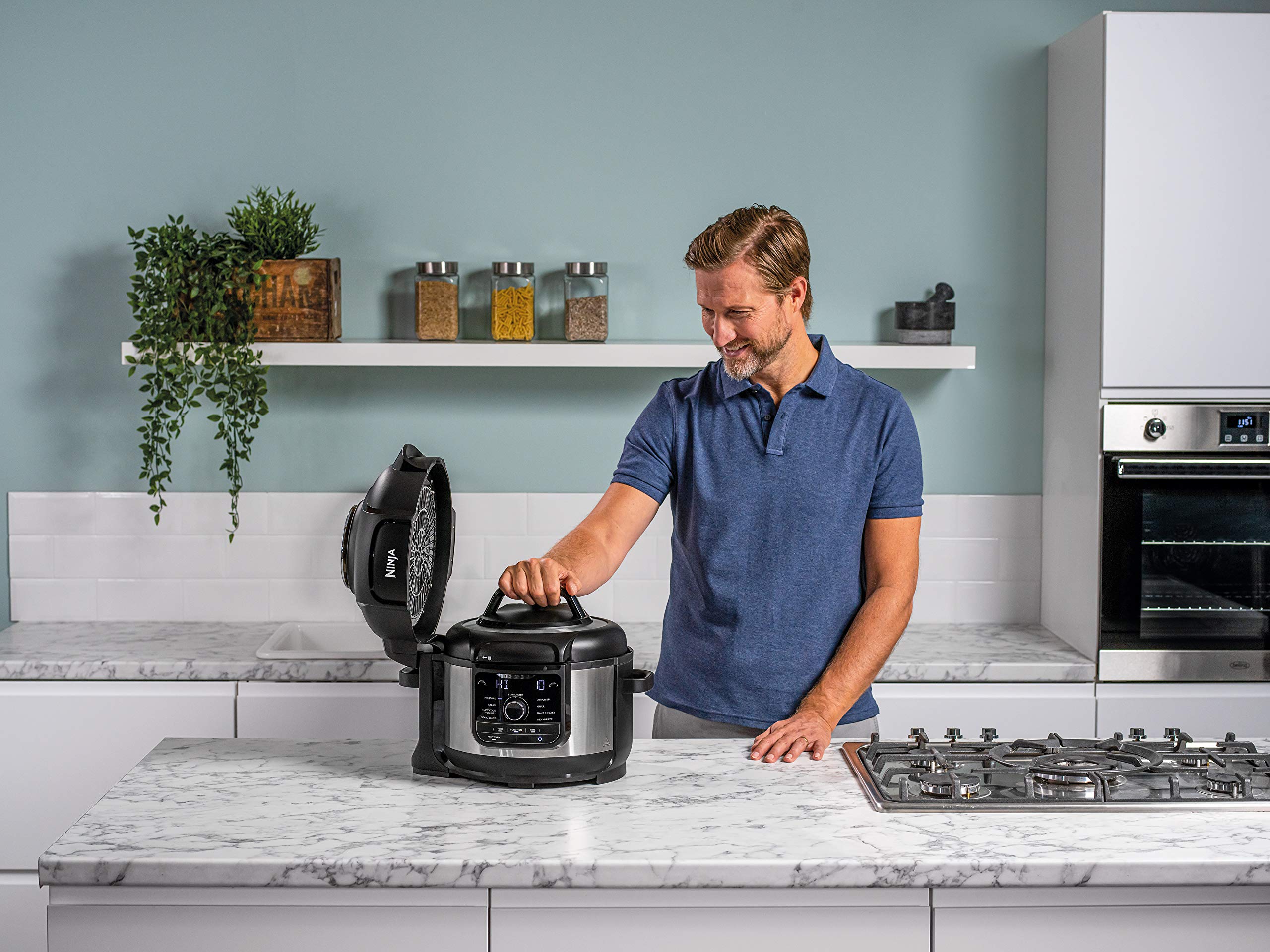 Ninja Foodi MultiCooker [OP350UK], 9in1, 6L, Electric Pressure