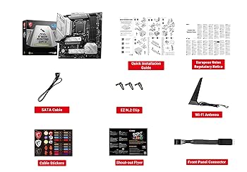 MAG B760M MORTAR WIFI Ⅱ Intel i5 14400F Amazon.com: MSI MAG B760M Mortar WiFi II Gaming Motherboard