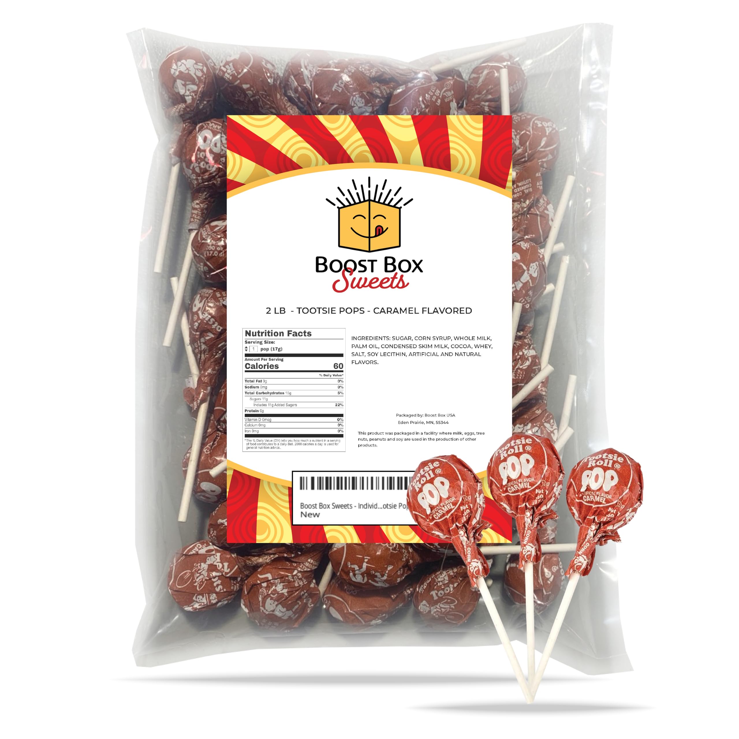 Amazon.com: BoostBox Boost Box Sweets - Individually Wrapped
