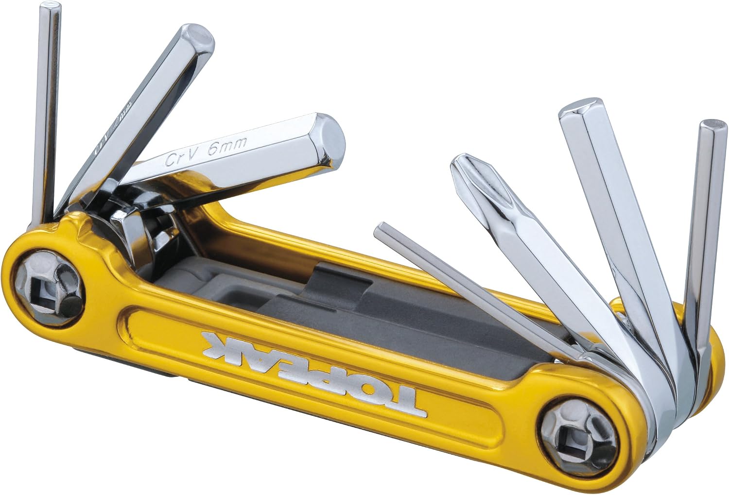 Topeak Mini 9 Pro Mini Tool with Neoprene Bag (Gold)