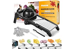 Midone Mandoline Slicer - The Kitchen Essential for Safe and Efficient Vegetable Cutting