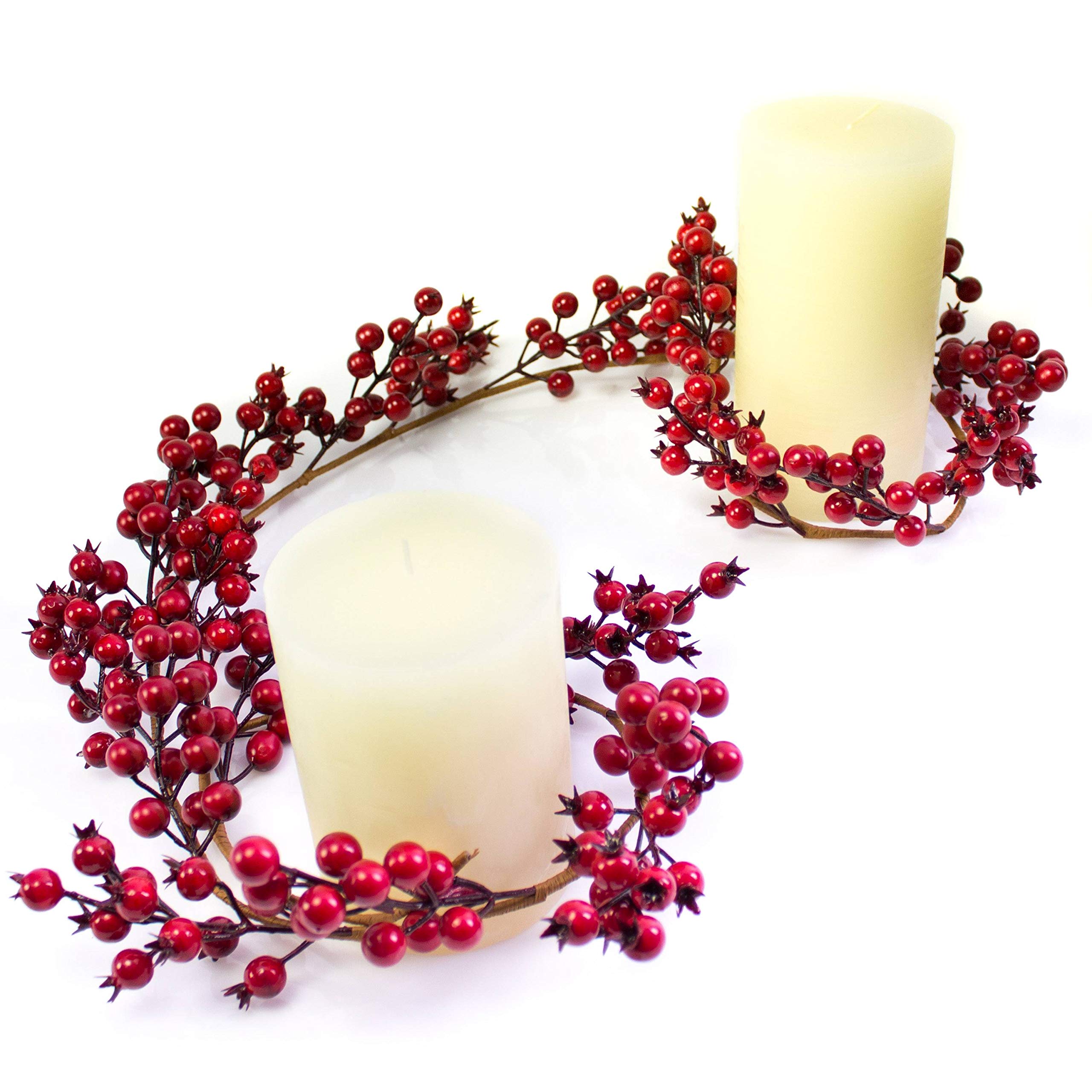 Künstliche Beeren-Girlande 2 Meter - Weihnachtsdeko Für Zuhause & Partys